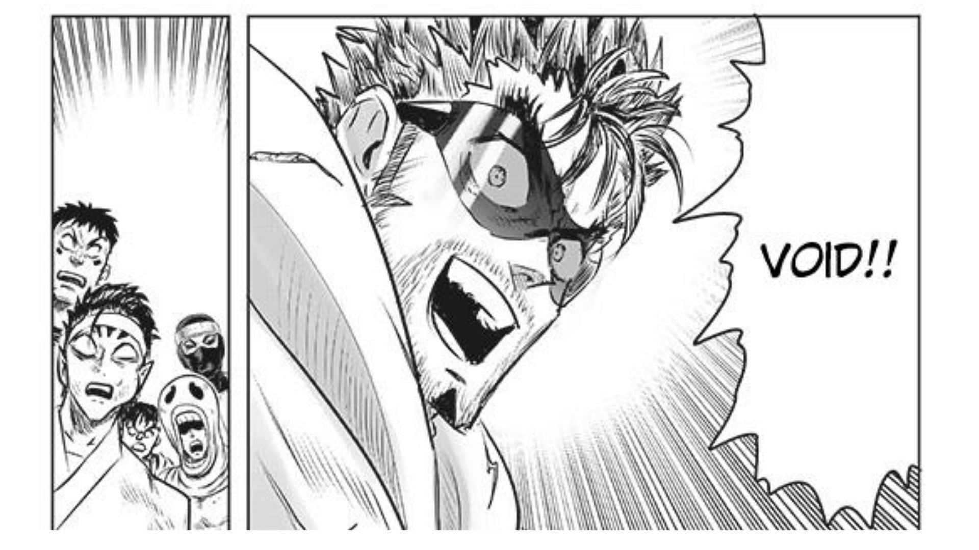 Tenninto and Blast as seen in the One Punch Man manga (Image via Shueisha)